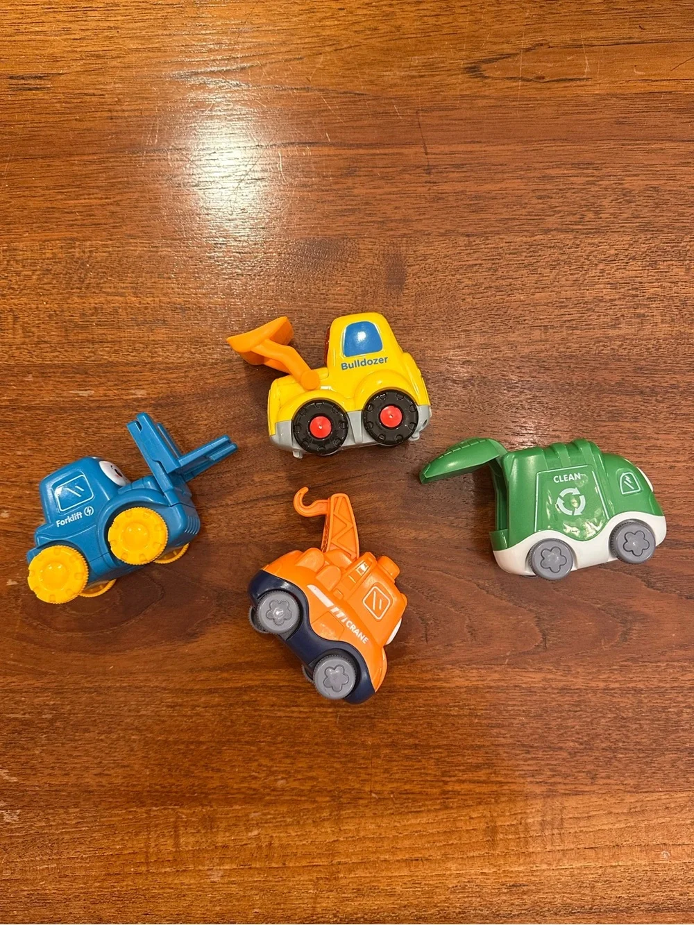 Bundle of 8 Vehicles, Cars and Construction Vehicles, Multicolored